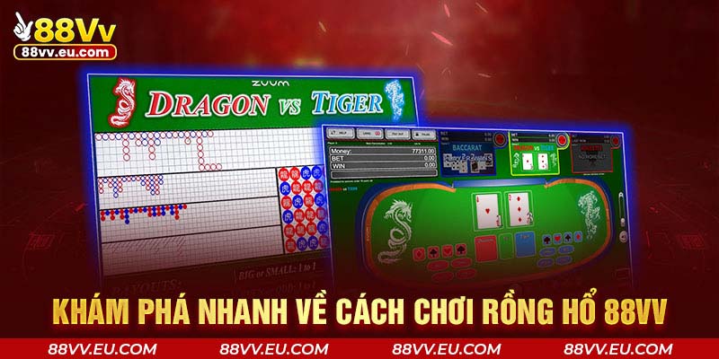 Khám phá nhanh về cách chơi Rồng Hổ 88VV